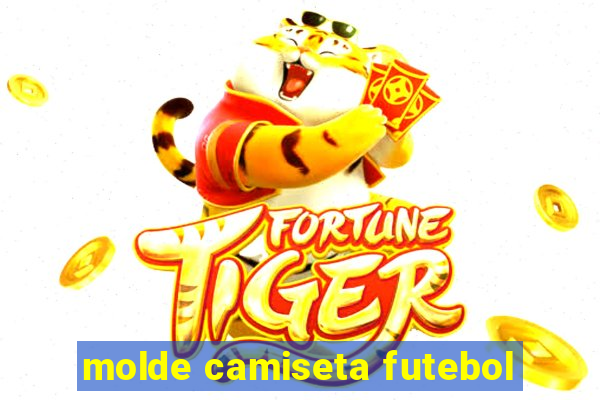 molde camiseta futebol